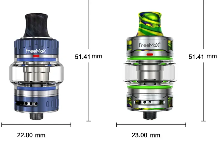 Fireluke 22 Tank - Size