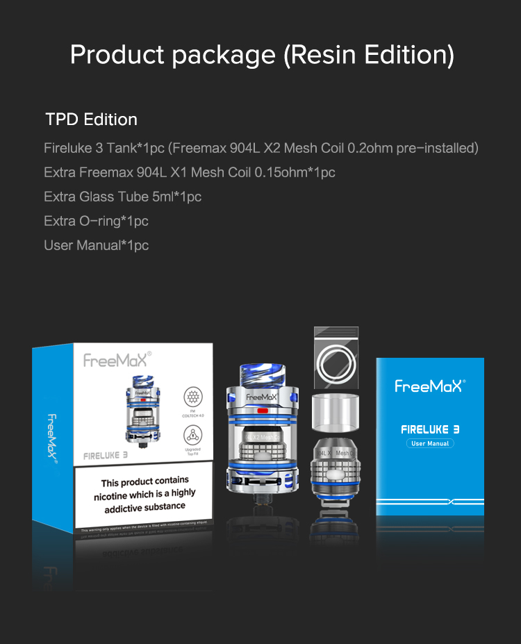 Fireluke 3 - Product package (Resin Edition) TPD Edition