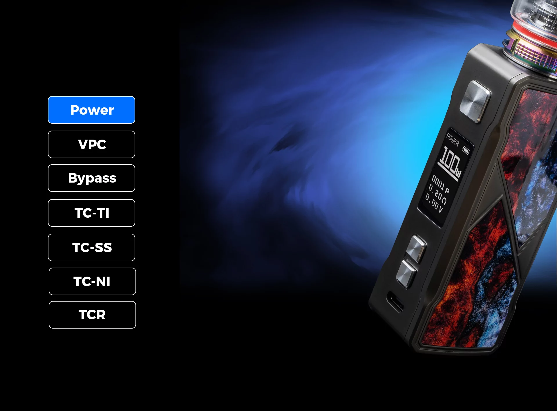 Maxus 100W - Multiple Output Modes - Smart Coil Detection Function