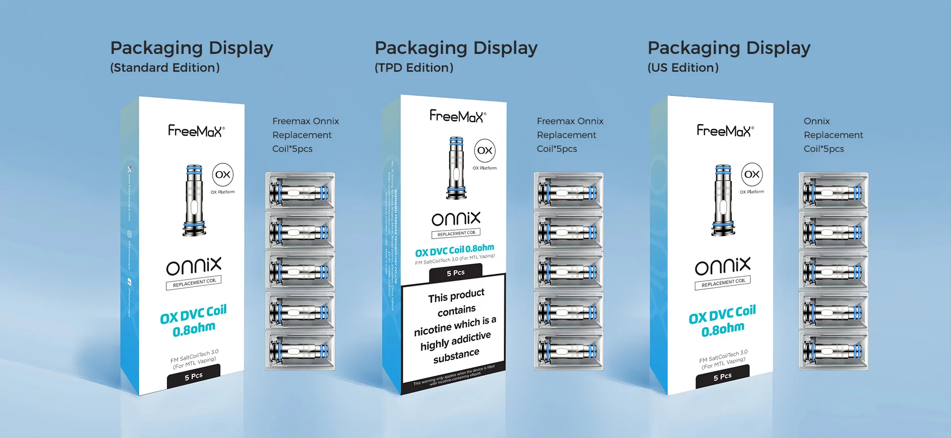 OX Mesh Coil - Packaging Display - new