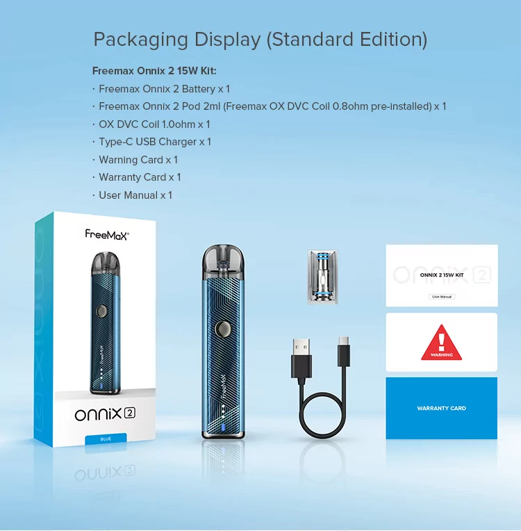 Onnix 2 15W kit - Packaging Display （Standard Edition）